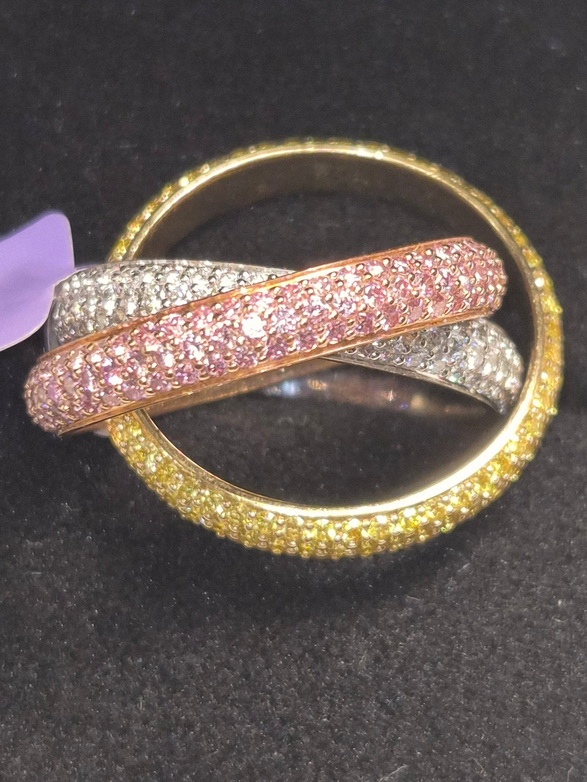 Cartier Trinity Pavé Ring