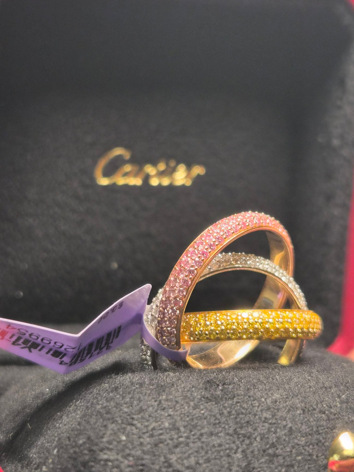 Cartier Trinity Pavé Ring