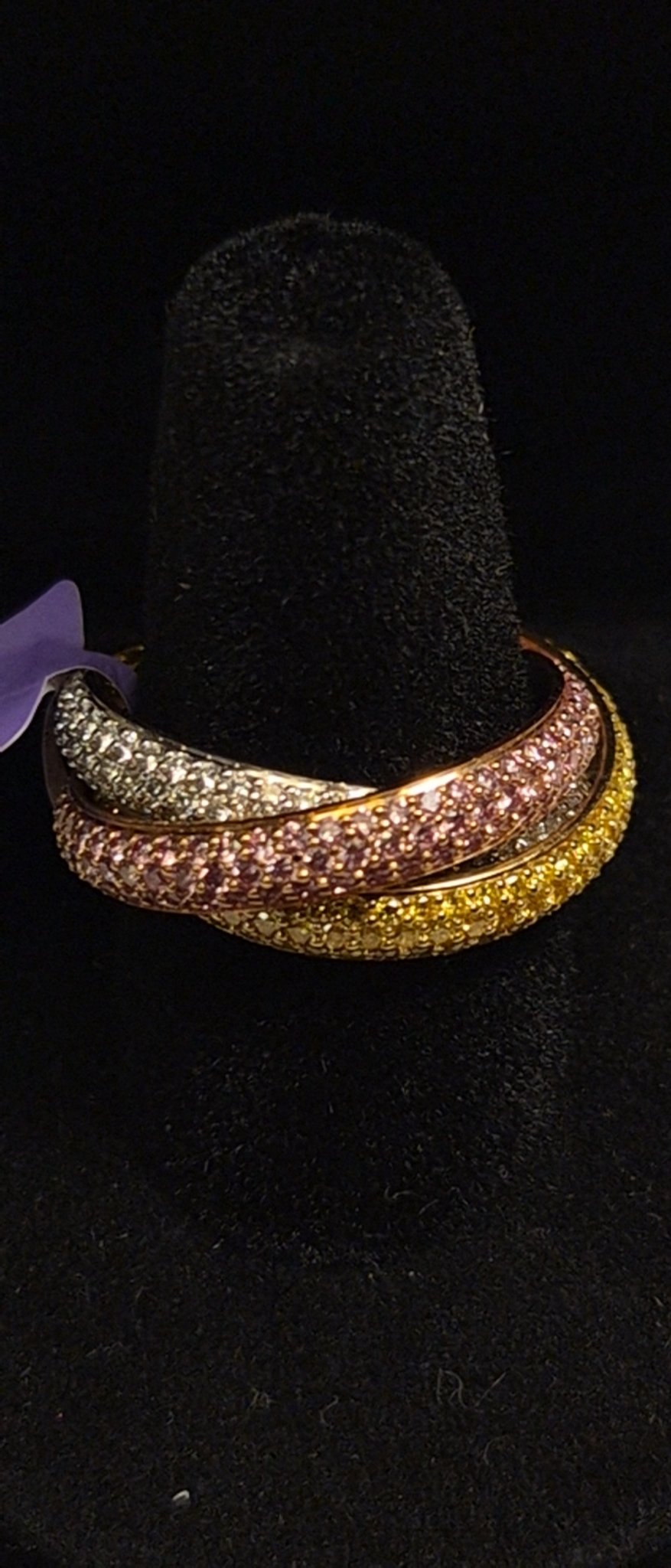 Cartier Trinity Pavé Ring