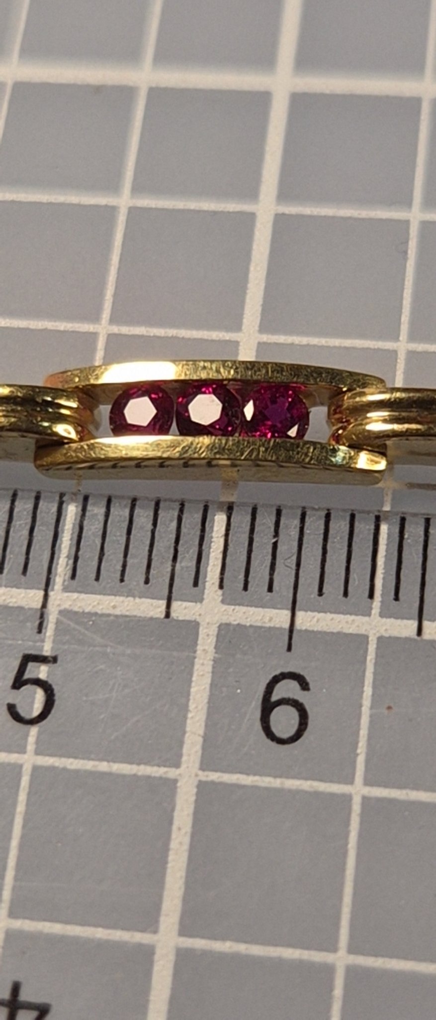 Ruby and Diamond Gold Bracelet