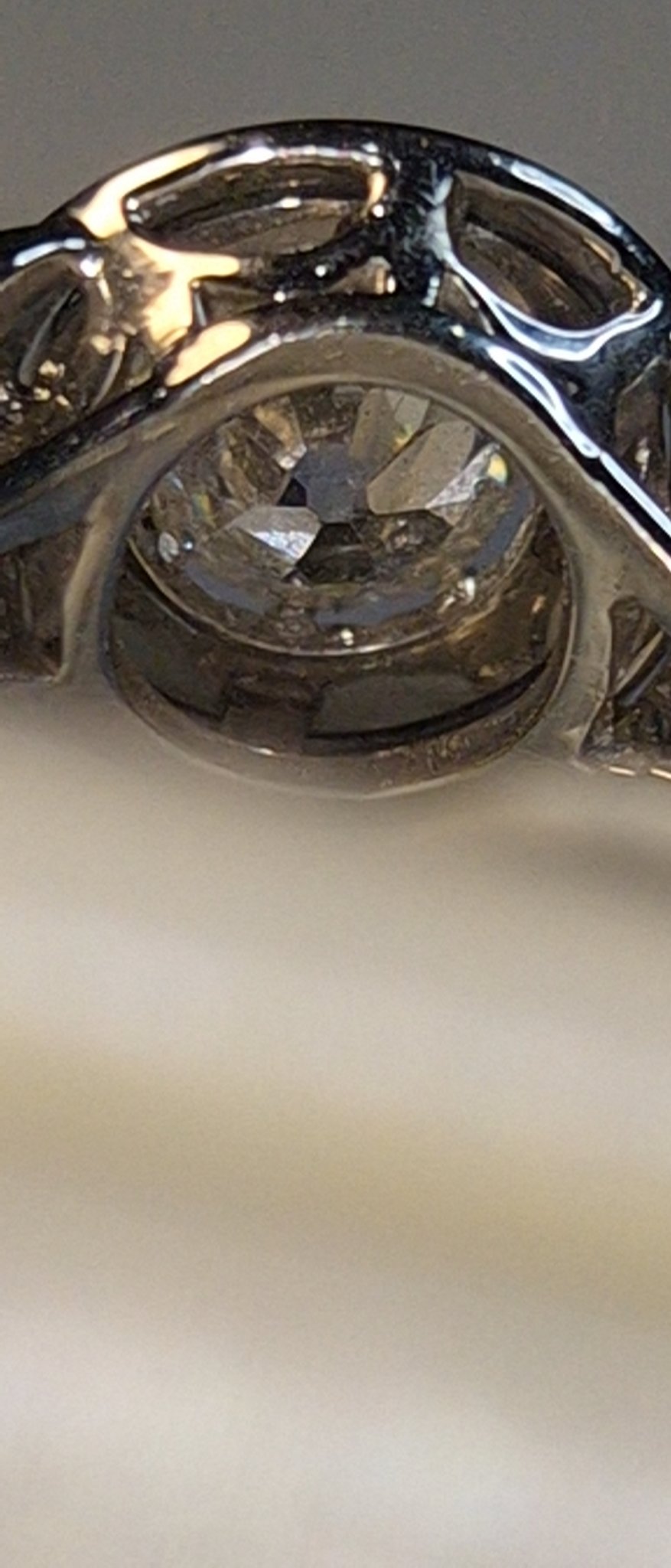 Diamond Halo Engagement Ring