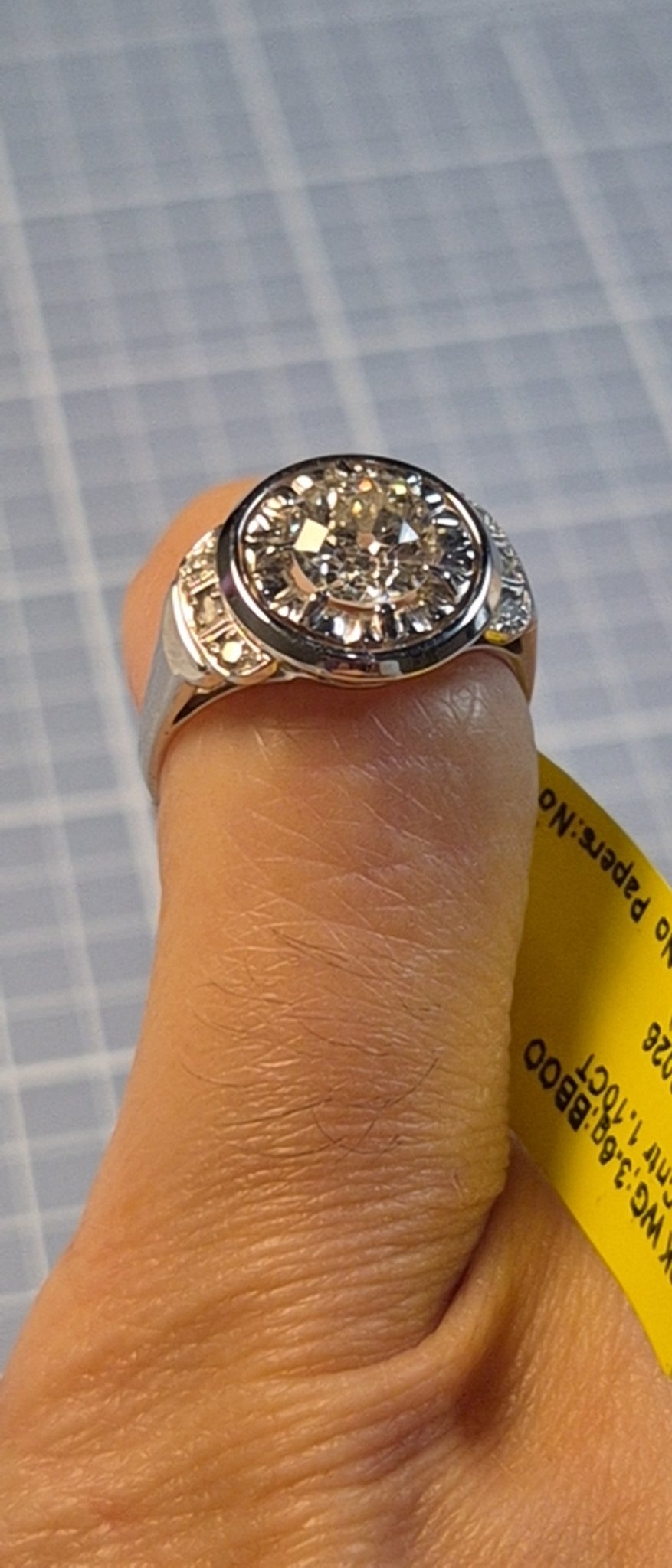 Diamond Halo Engagement Ring