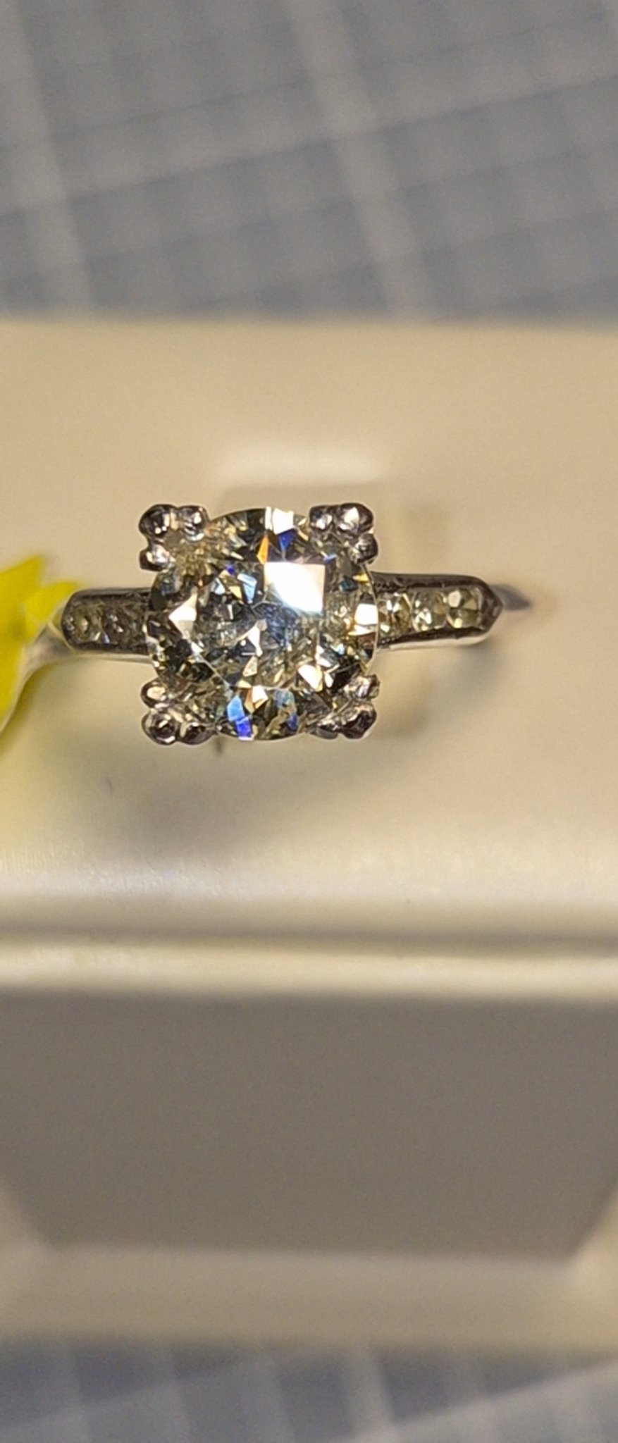 Diamond Solitaire Engagement Ring