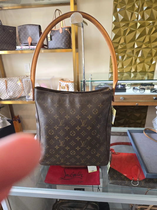LOUIS VUITTON Looping GM Monogram classic