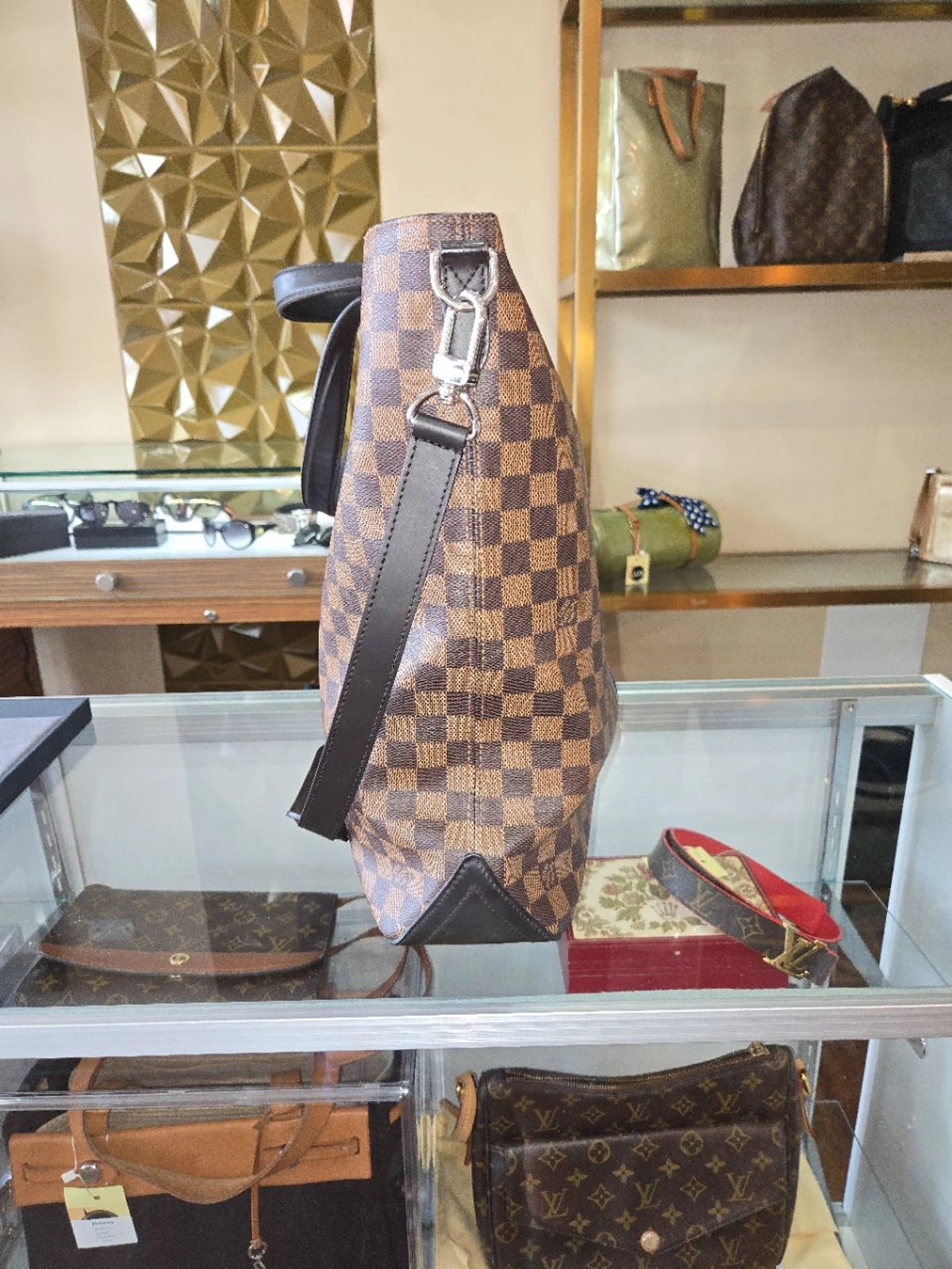 Louis Vuitton Savane Damier Zebra Atlas Tote NA
