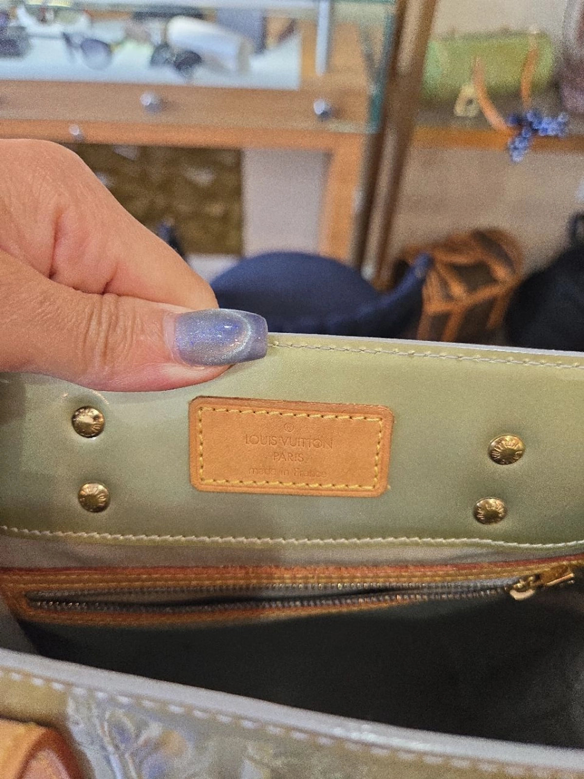 Louis Vuitton Vernis Lead Tote NA