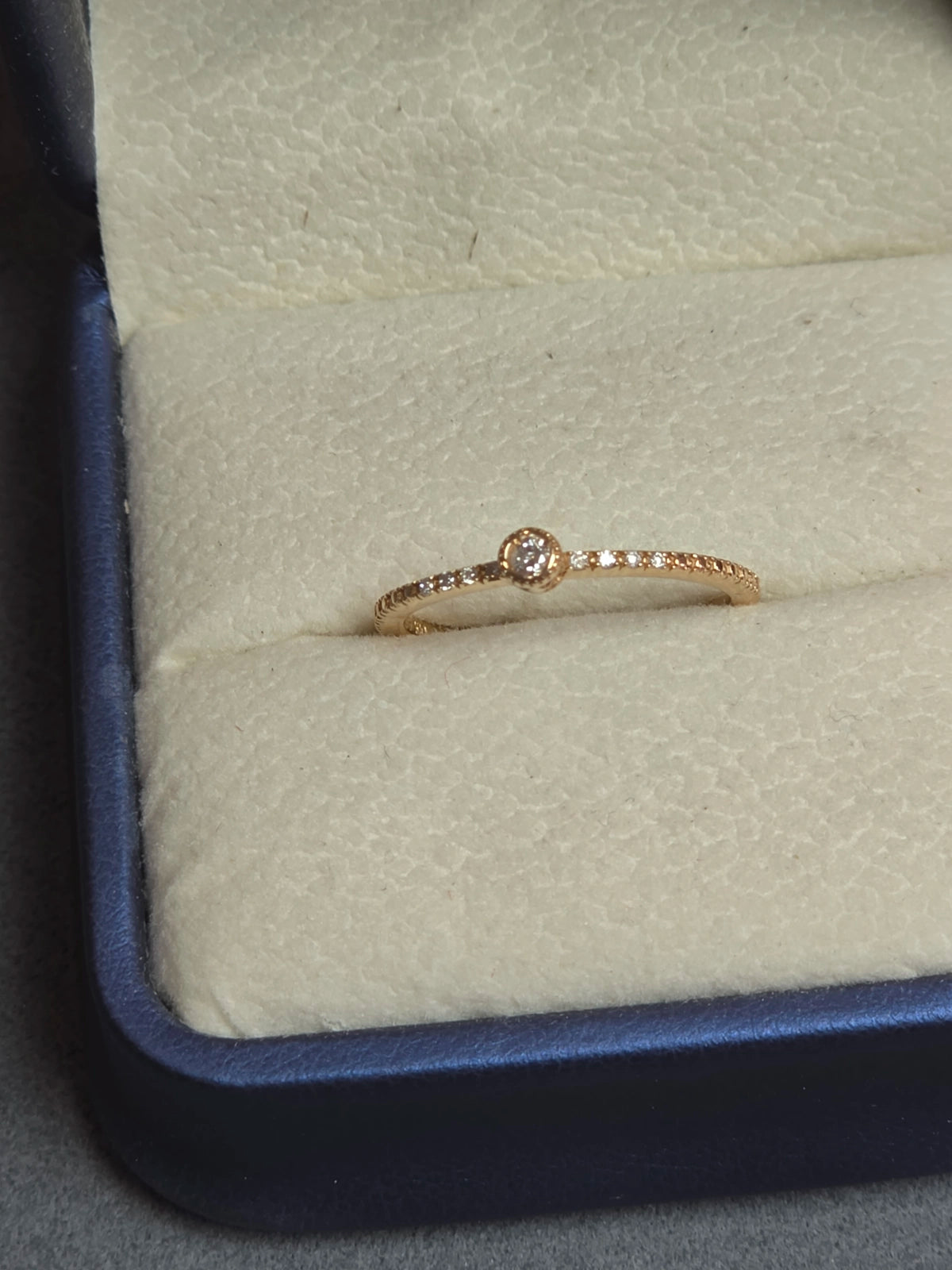 10k diamond ring
