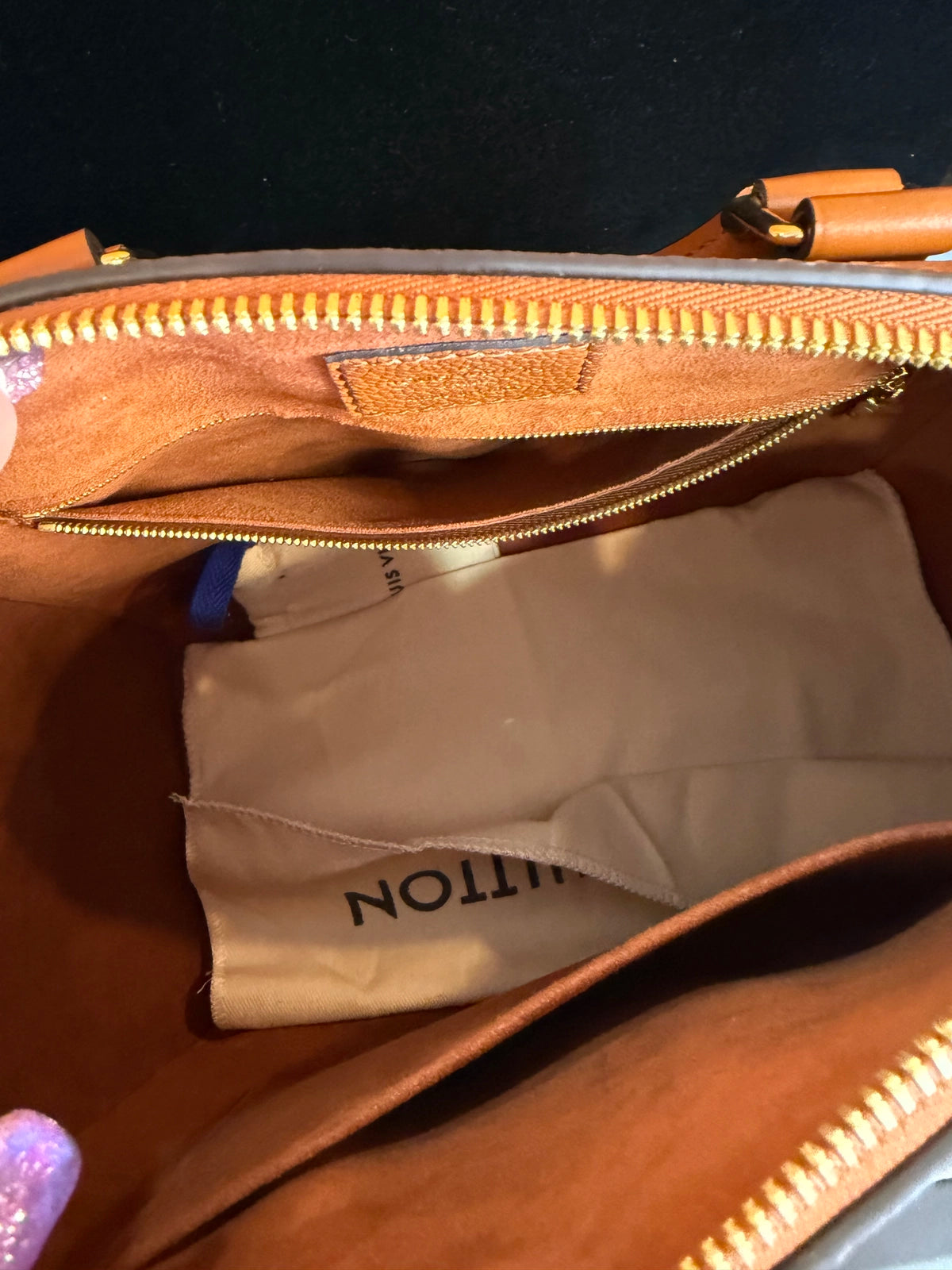 Louis Vuitton Speedy bandolier with Box